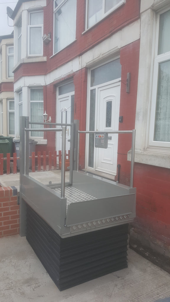 Pollock Step Lift Install in Poulton, Wirral