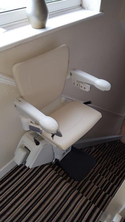 Install of New Handicare 1100 Friction Drive Stairlift