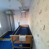 New Invacare Robin Ceiling Hoist System' including straight rail with a 45% curved rail also as per photo. Installed within Whiston Merseyside for the local council.