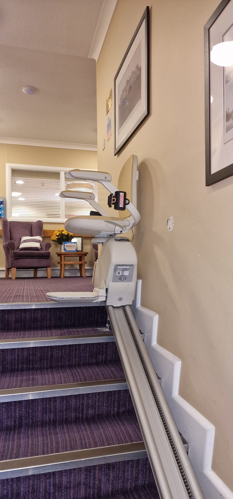 Multiple Hire Lifts Installed in Forest Hill Care Home Worksop for access needs for patients whilst passenger lift renovation works ongoing