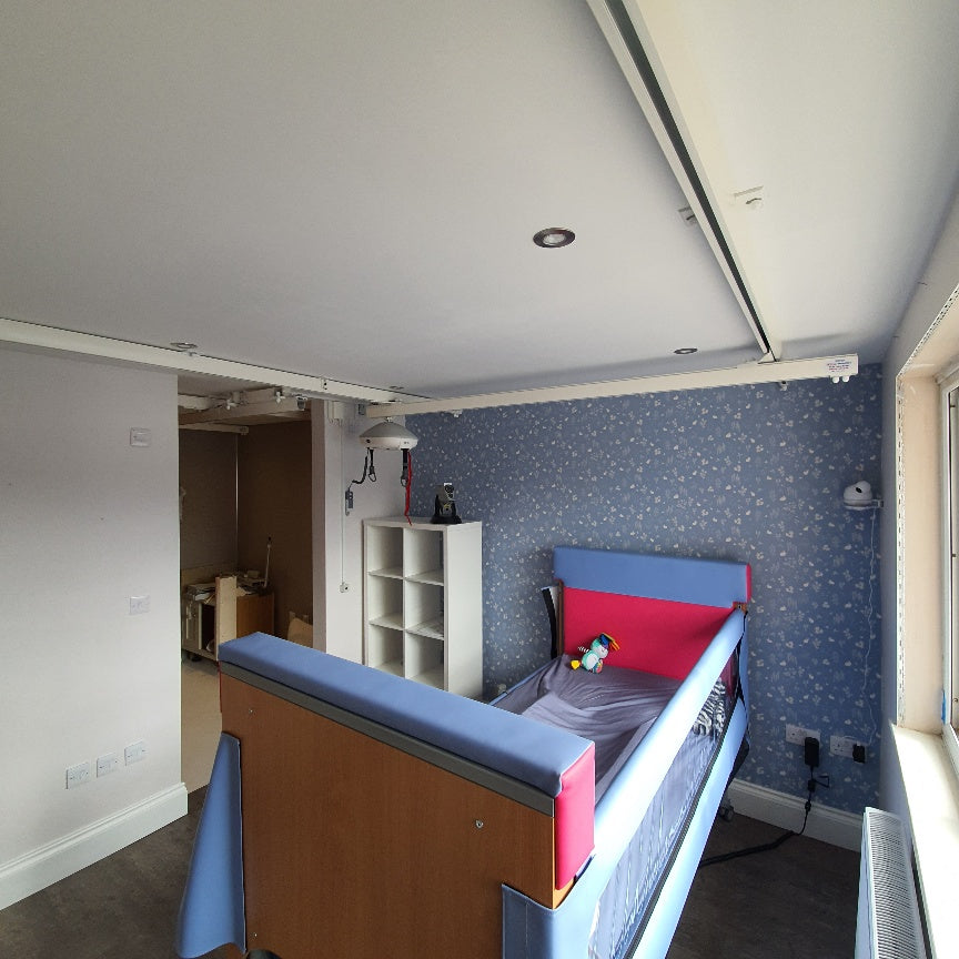 Install of Robin Double X-Y System With Room To Room Gate System