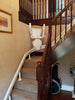 Recent Otolift One Air Curved Stairlift Installation in Lancaster