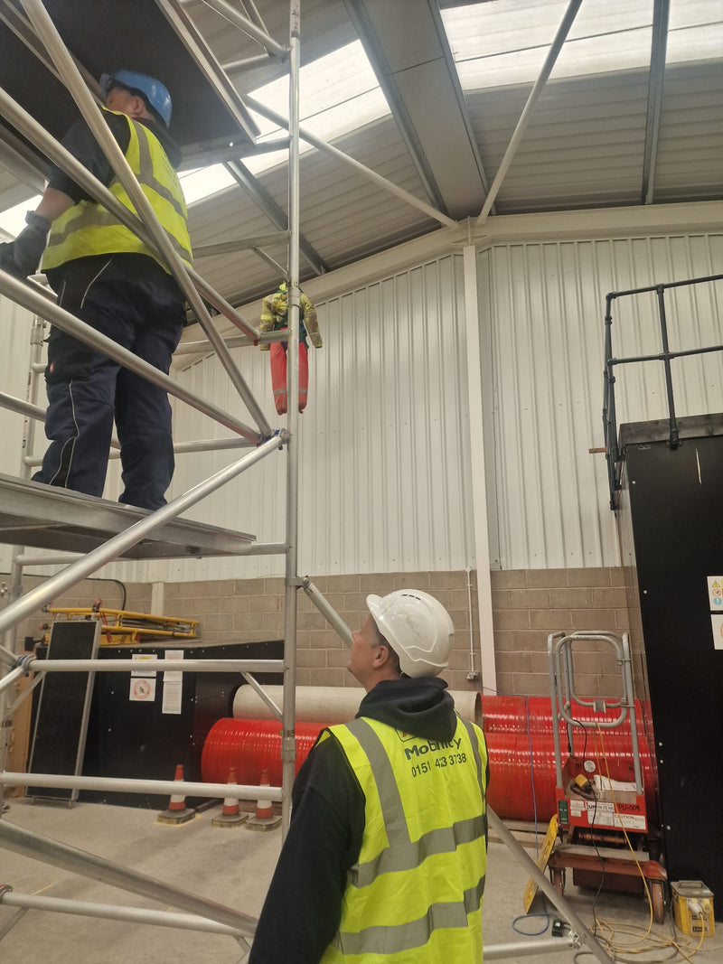 Aline Engineers on PASMA TRAINING refresh course