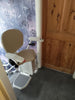 Curved Platinum Stairlift Installation Widnes Cheshire