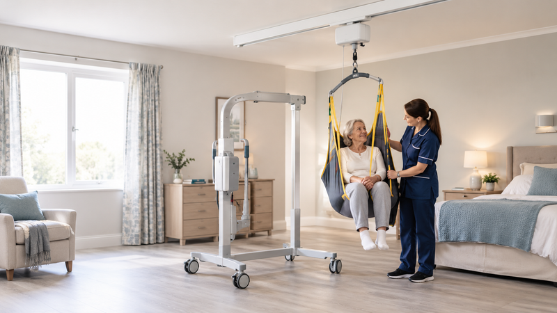 Ceiling Hoist vs Mobile Hoist: Choosing the Right Home Care Solution