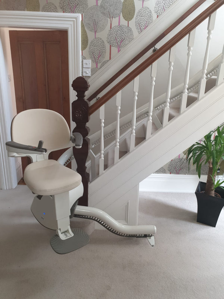 Access Flow X Curved Stairlift - for narrow stairs - no other company could install
