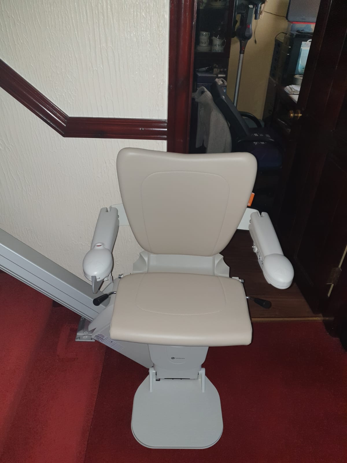 New Handicare Friction Drive 1100 Straight Stairlift - super narrow