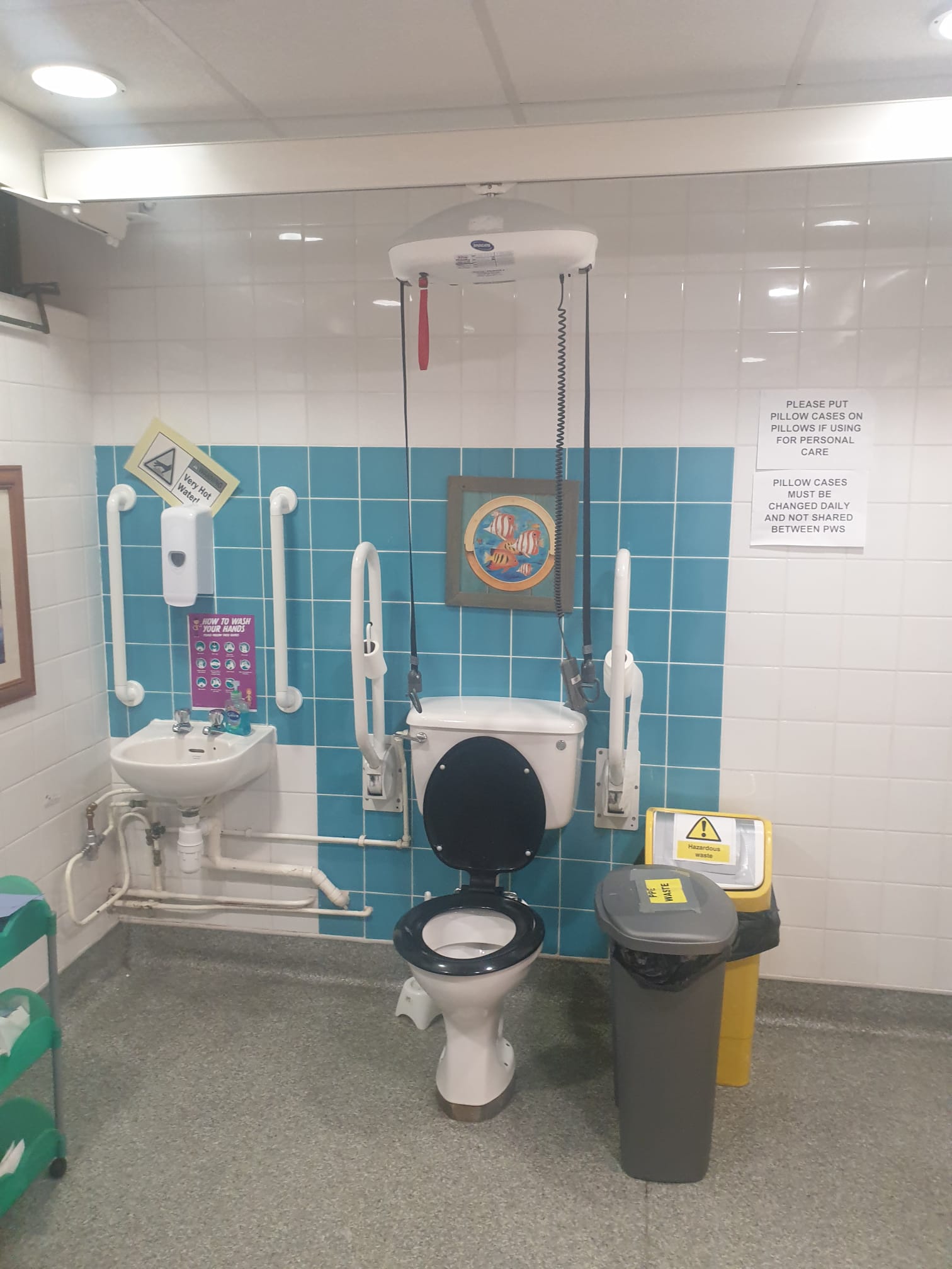 New Full Bathroom X Y Invacare Robin Ceiling Hoist System In Heswall ATC Wirral