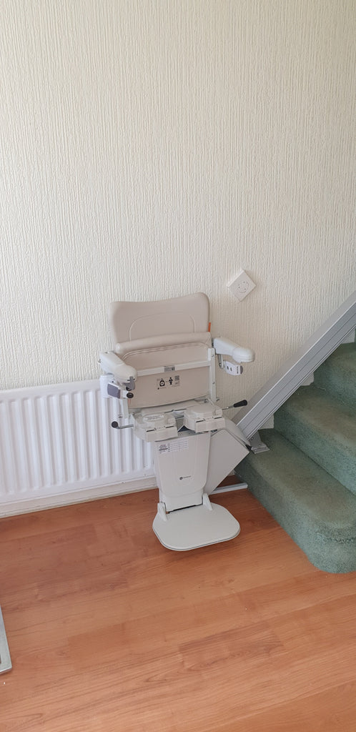 Handicare 1100 Friction Drive Stairlift Install in Widnes