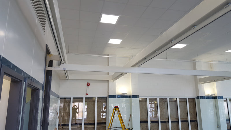 Installation d'un palan de grande capacité à l'école Meadowside
