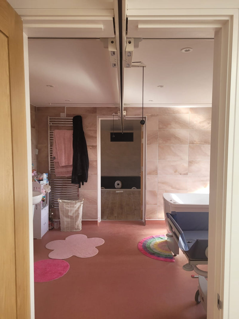 Installation du lève-personne Molift Etac multi-pièces à Rotherham entièrement terminée
