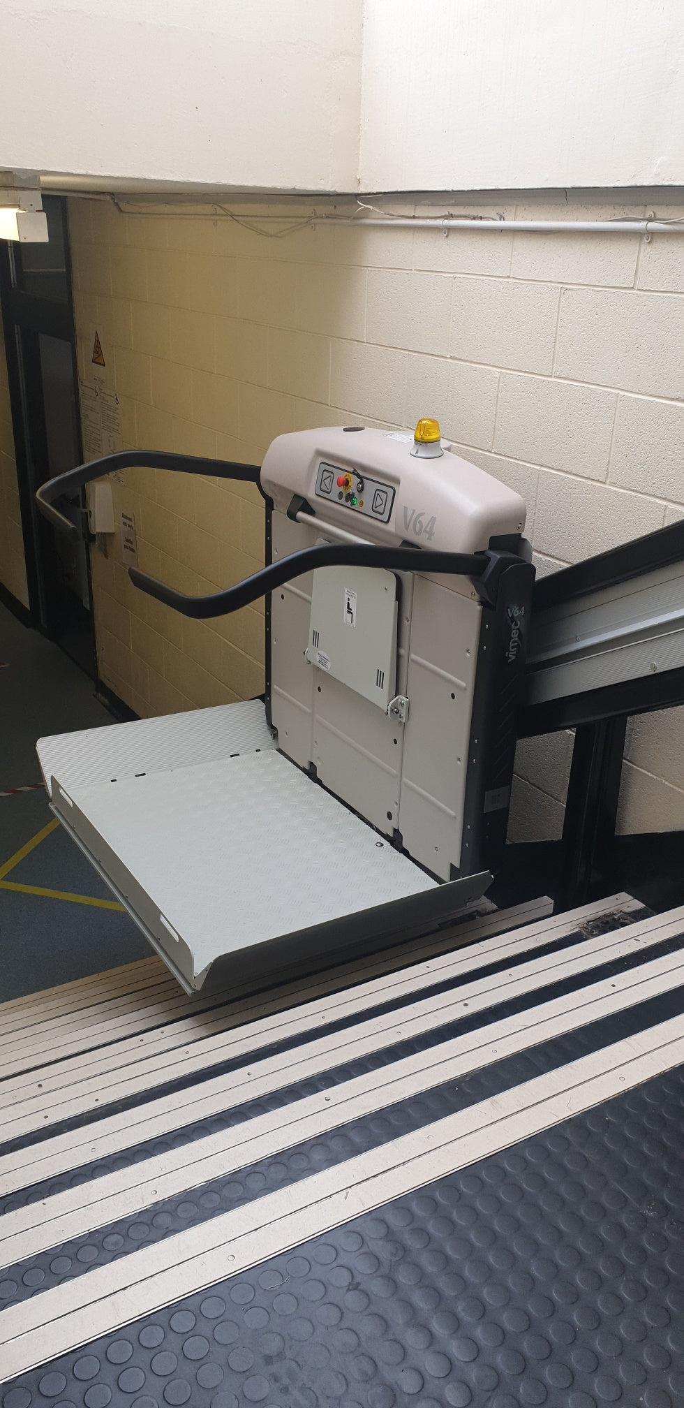 Recent Install of Vimec Platform Lift for School in Flintshire