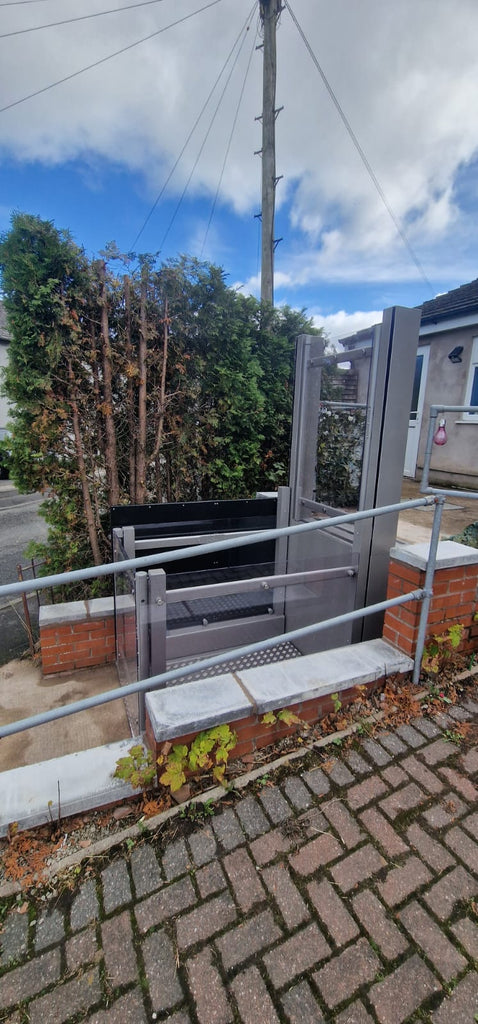 Full Installation of a New Pollock 65 Series Steplift for Burnley Council Lancashire