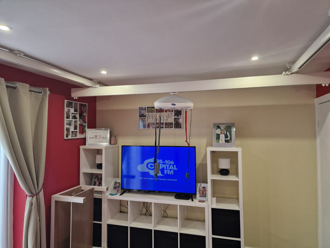 Invacare Robin Hoist Install Room 2 for Stoke Council