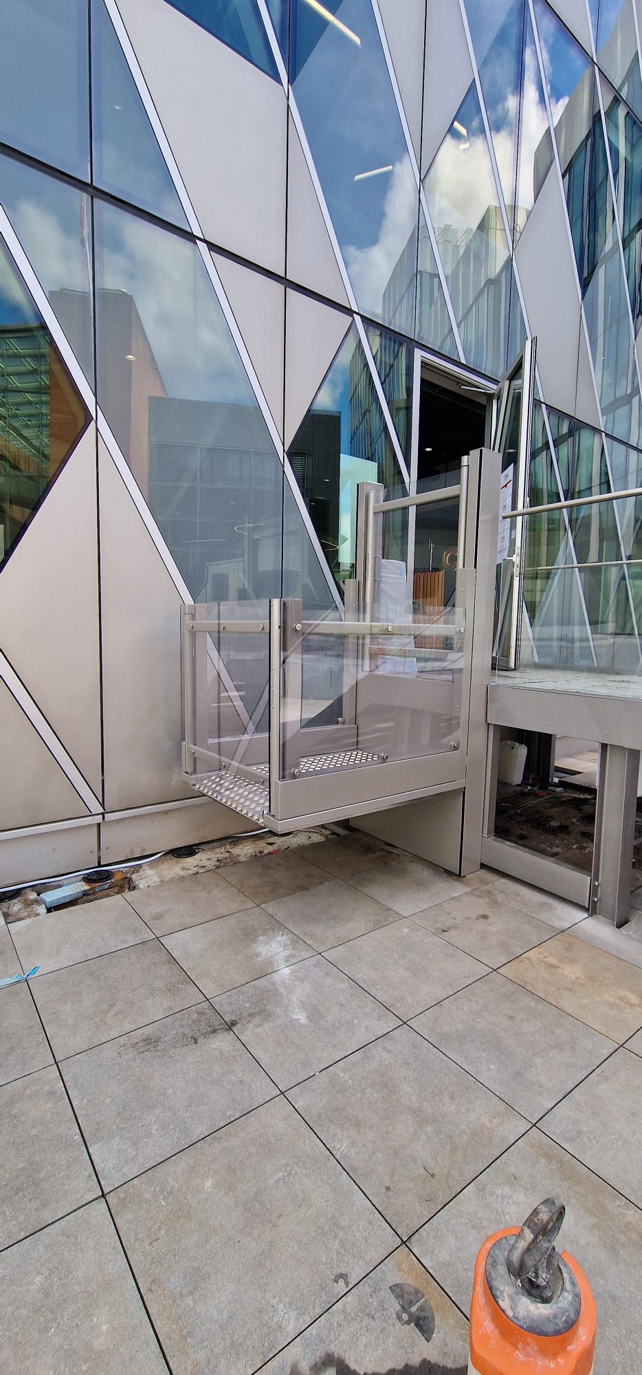 Pollock 65 Series Install by Aline team in Spinningfields Manchester City Centre