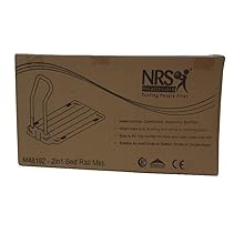 NRS 2 in 1 Bed Grab Handle Rail Under Mattress White M48192 MK 2