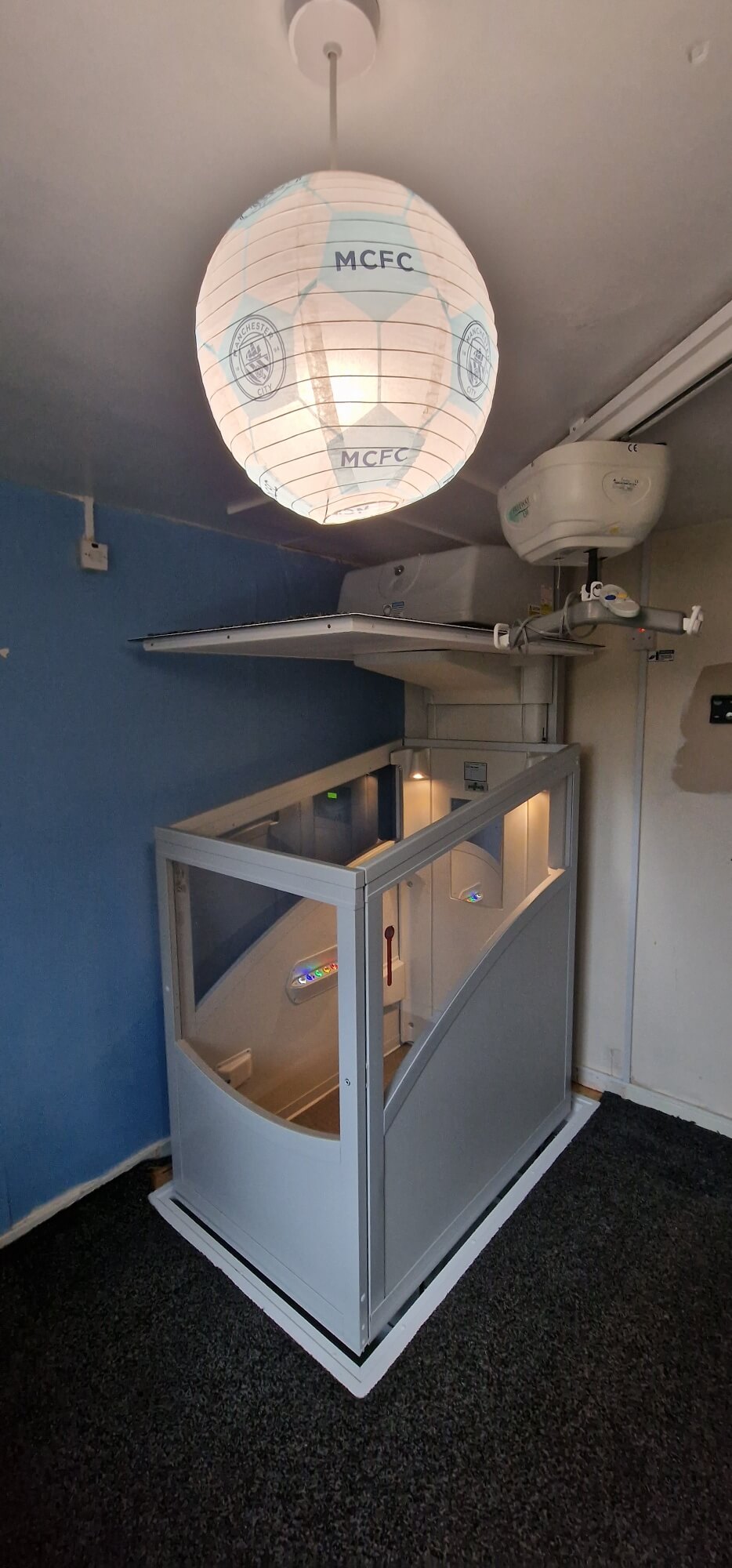 Installation of Pollock Through Floor Lift for Lancashire Council Customer
