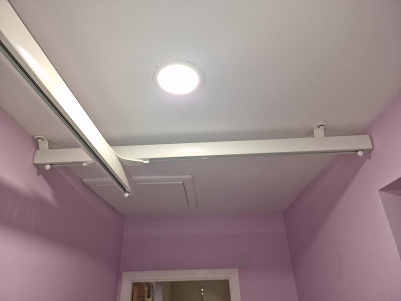Instalaltion of Molift Air X Y Ceiling Hoist systems Liverpool