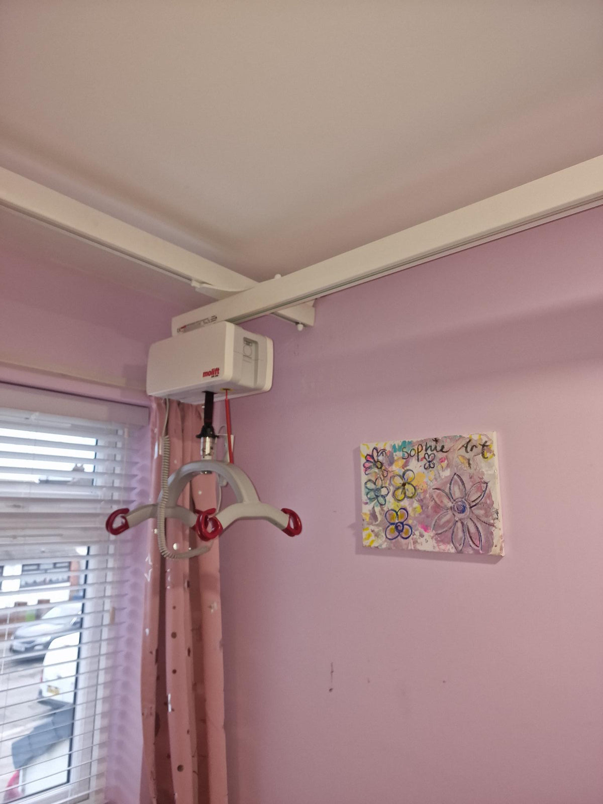 Instalaltion of Molift Air X Y Ceiling Hoist systems Liverpool