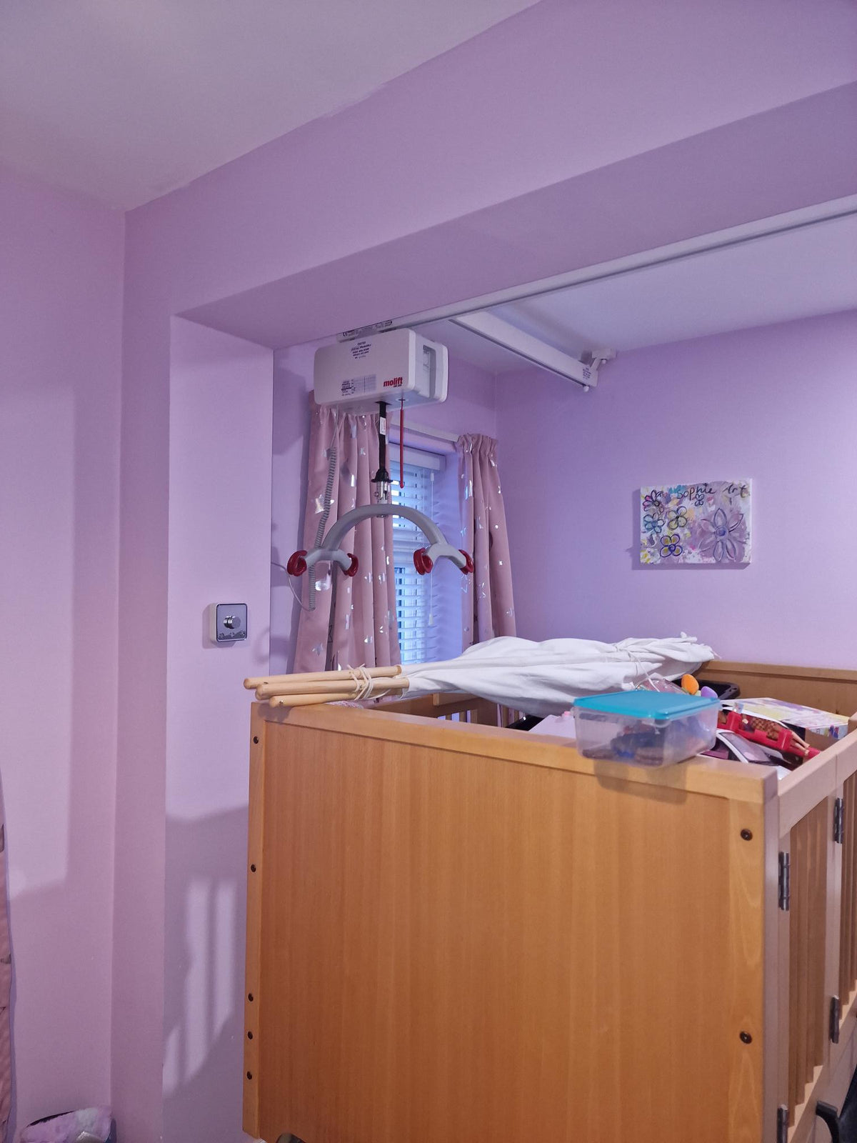 Instalaltion of Molift Air X Y Ceiling Hoist systems Liverpool