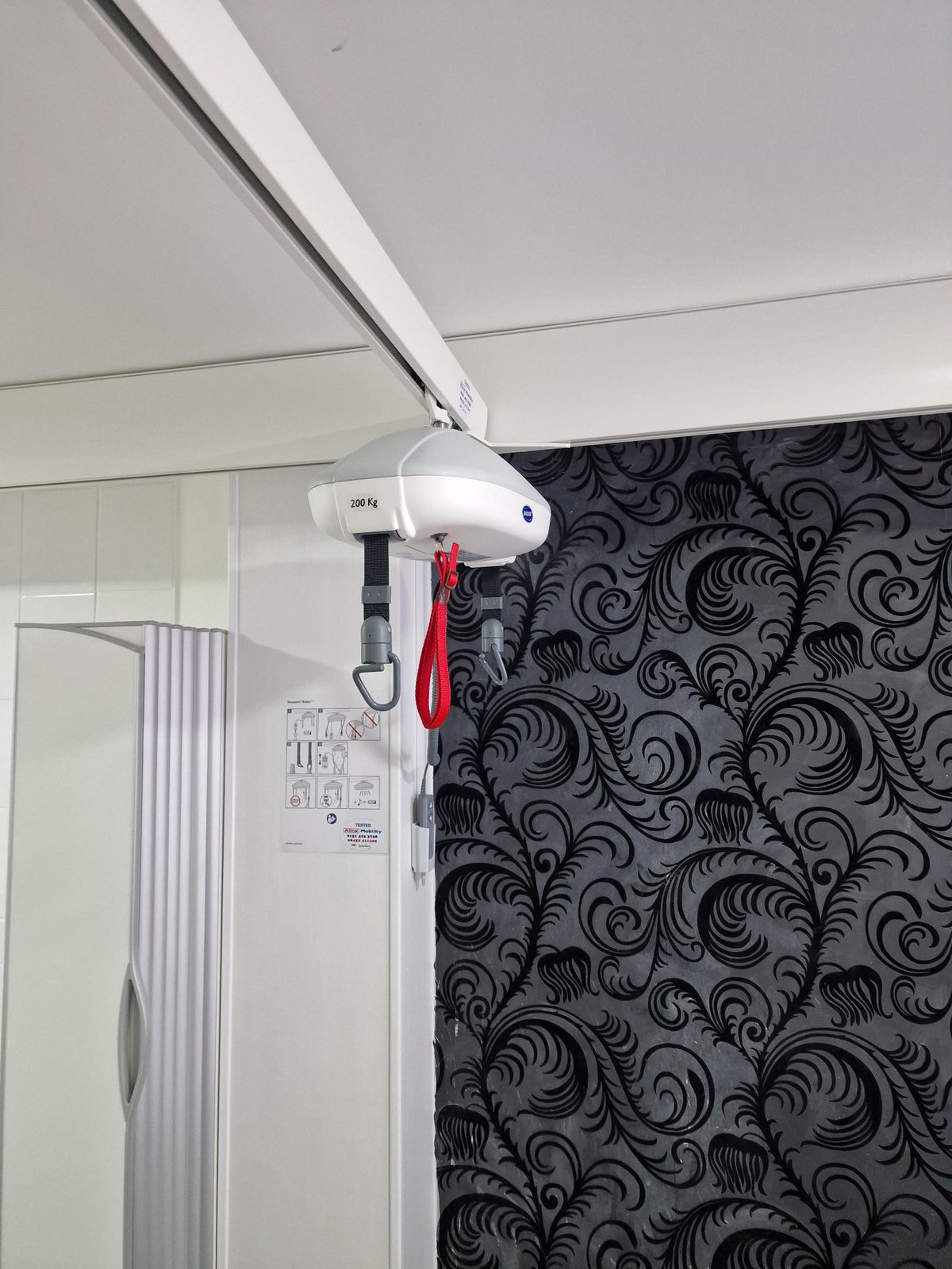 Wirral Invacare Robin Ceiling Hoist Installation