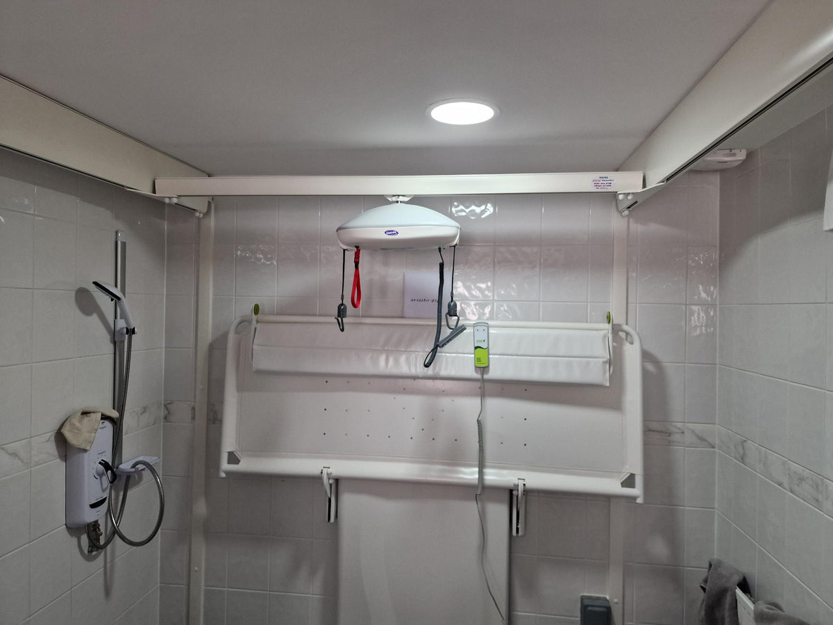 Wirral Invacare Robin Ceiling Hoist Installation