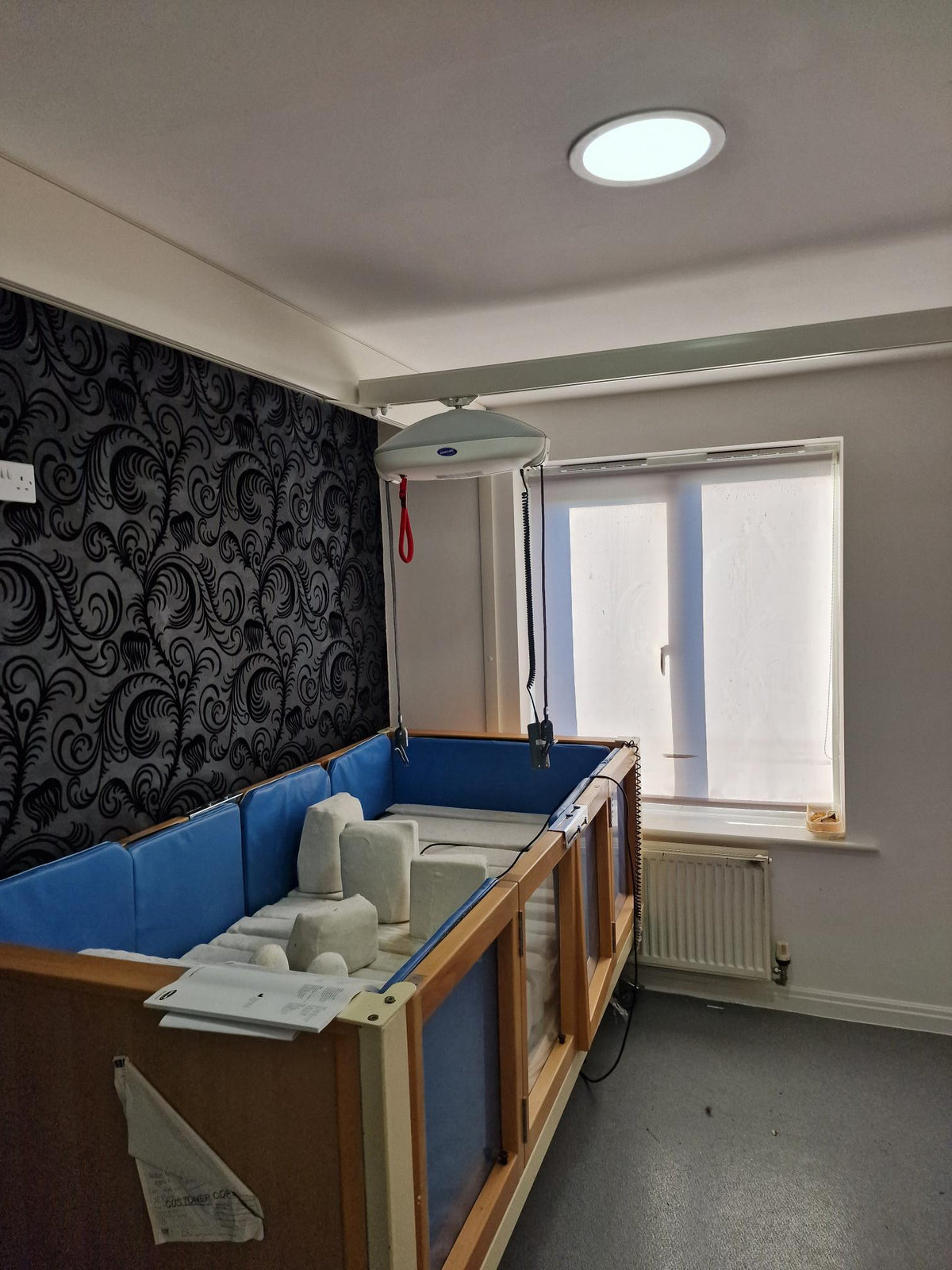 Wirral Invacare Robin Ceiling Hoist Installation