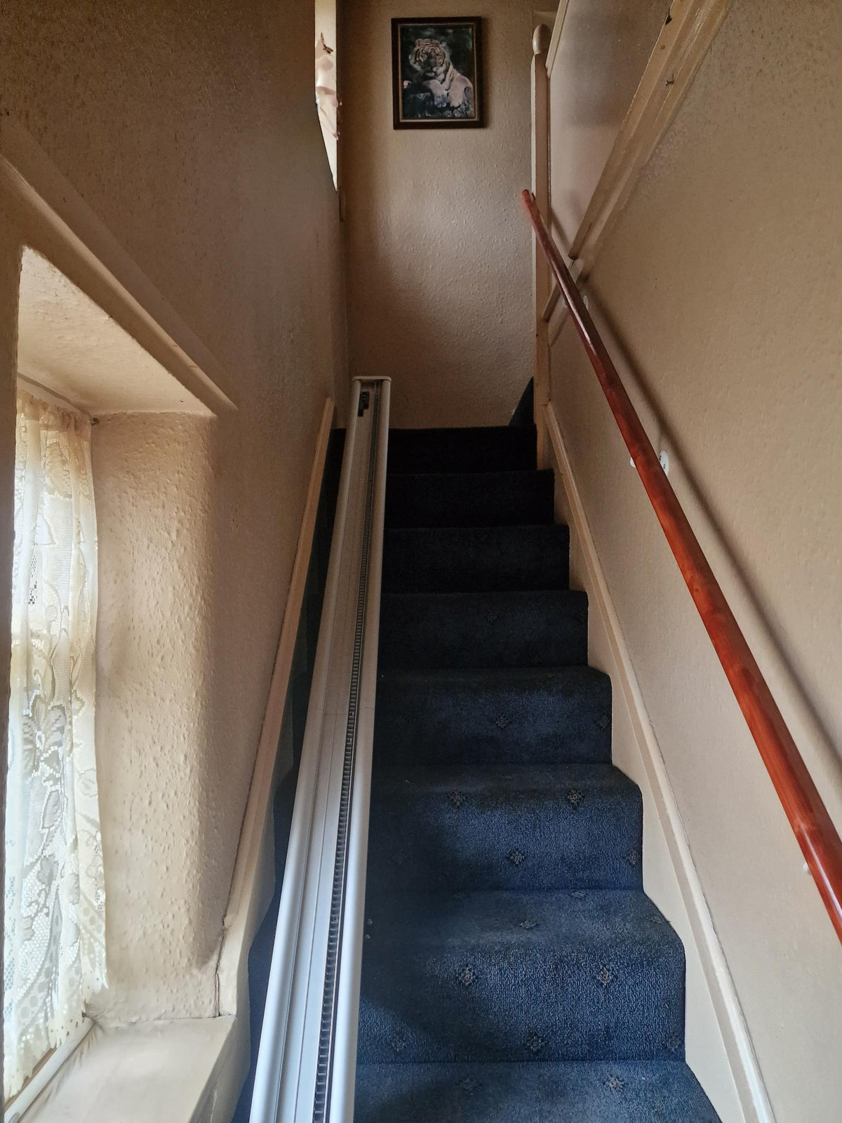 Installation pics New Brooks T700 Stairlift with Folding Hinge in Hindley, Wigan