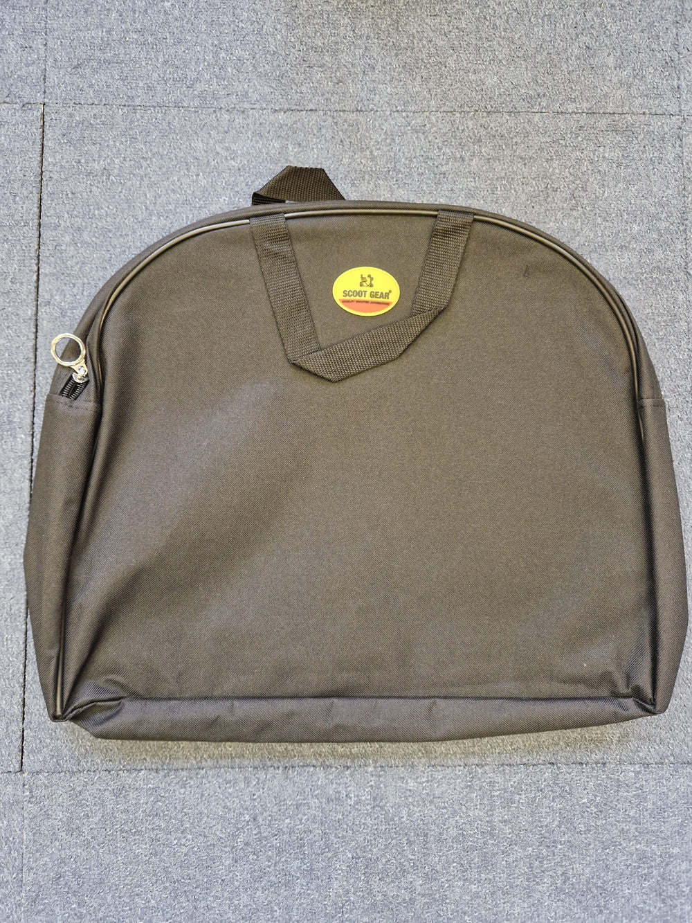 Mini Mobility Auto Useful Rear Seat Slip On Carry Bag Curved Shaped Black