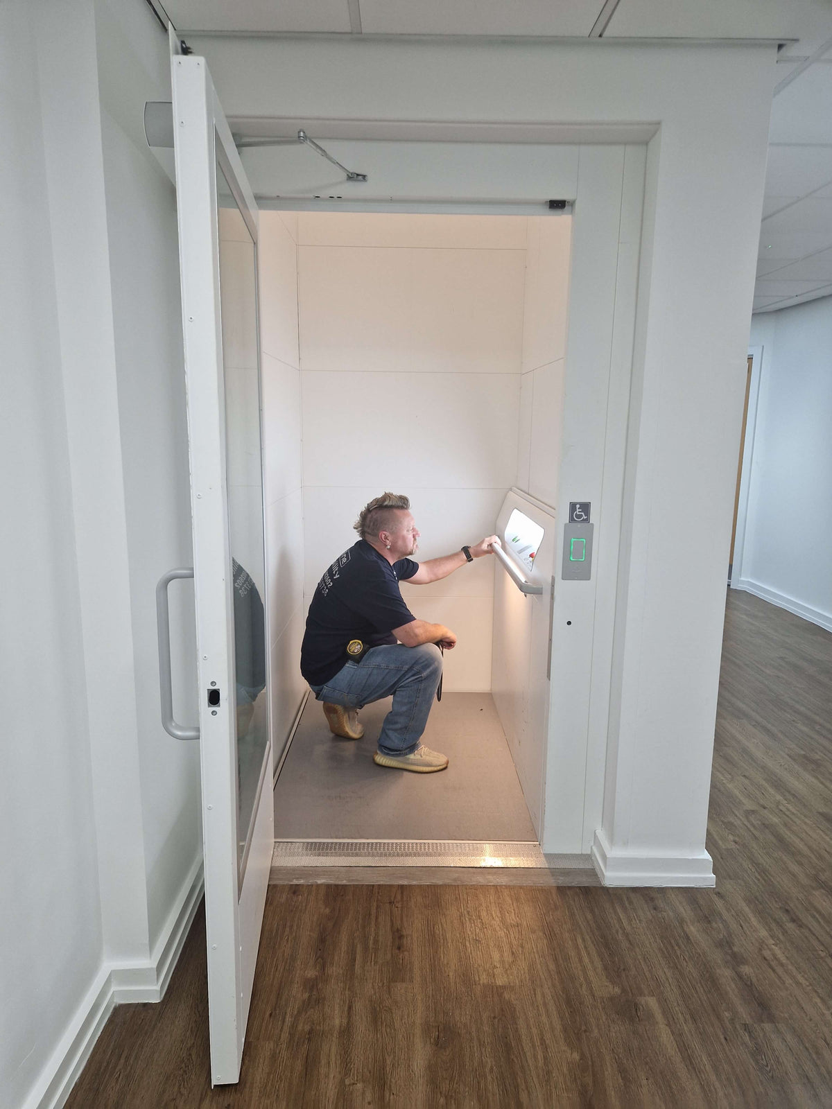 Warrington Engine Rooms - Free Checkover of recent installed Aline Gartec Lift