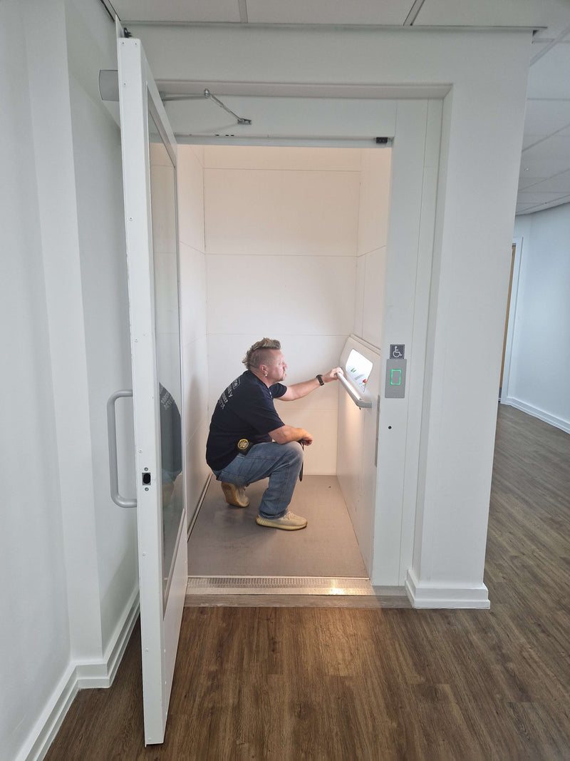 Warrington Engine Rooms - Free Checkover of recent installed Aline Gartec Lift