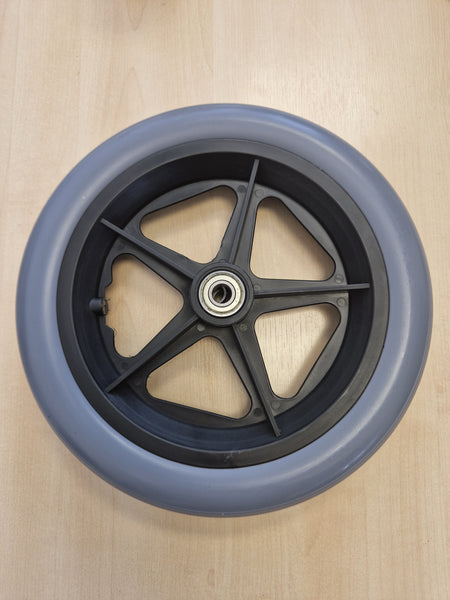 Z16480-25ST Drive Devilbiss LAWC002 Transit Wheelchair Replacement Rear Wheel and Solid Tyre Assembly 12 1/2 x 2 1/4"