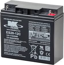 Mk Battery 12 Volt 20 AH Sealed Lead Acid Battery for Hoists Scooter Stairlift