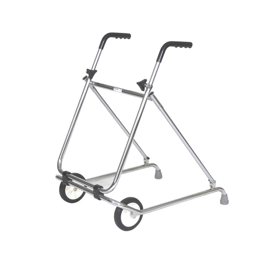Déambulateur pliant à roulettes Roma Chrome Cadre de marche 2245A