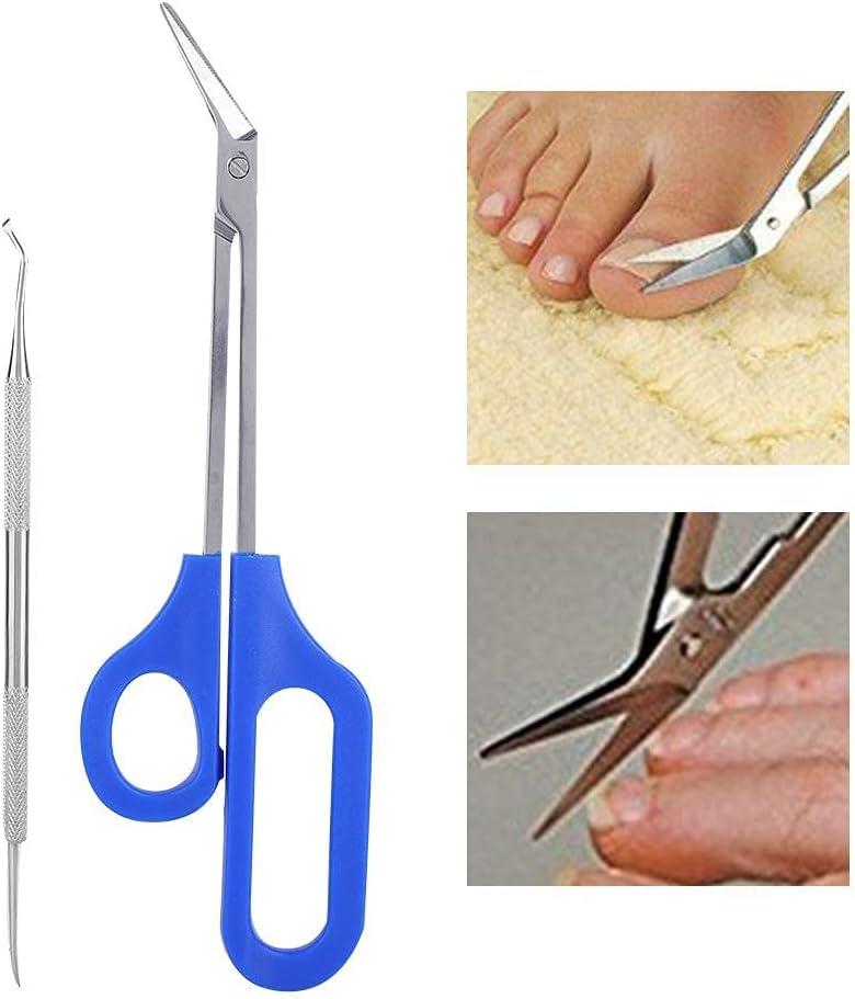 Drive Devilbiss Long Reach Extended Toe Nail Easy Grip Toenail Scissors RT-05402