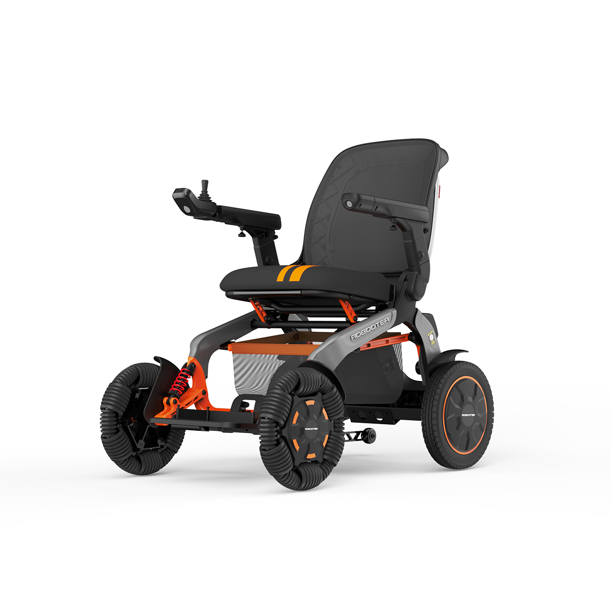 Robooter All Terrain E60 Pro GT Folding Powered Wheelchair Electric Powerchair Robot Remote Contolled