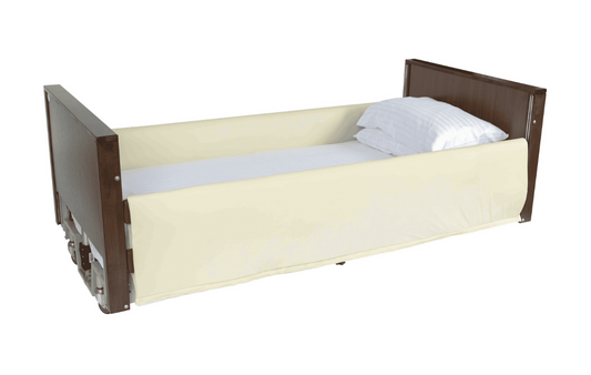 Alerta Full Length Pair of PU Waterproof Bed Rail Cot Side Bumpers Velcro Fasten ALT 114