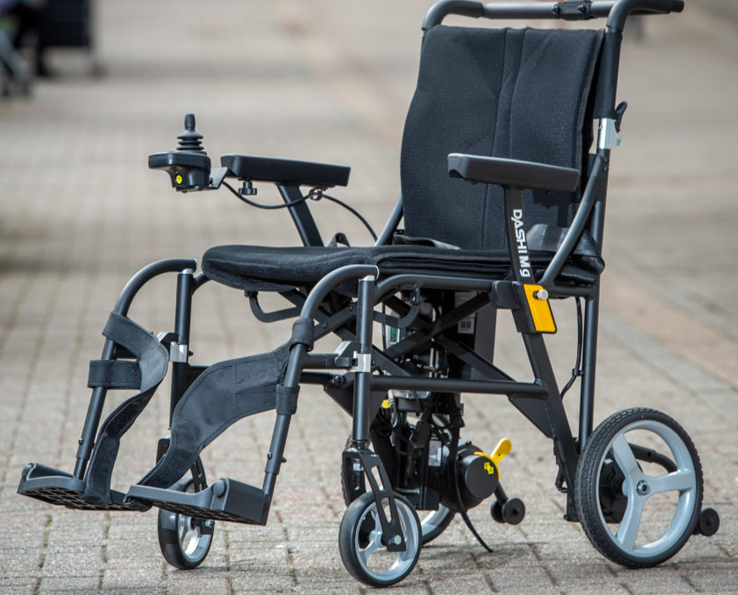 Fauteuil roulant électrique à batterie Magnesium Super Lightweight R Healthcare Dashi MG Powerchair MSPWR0015
