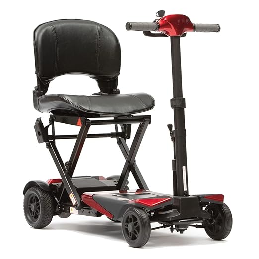Manual Fold Plus Drive Devilbiss Folding Lightweight Boot Type Scooter