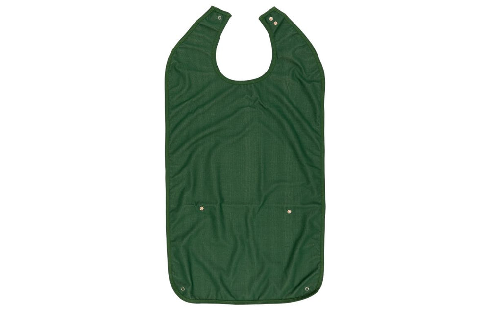 Alerta Adult Bib Standard Length Long Washable Check ALT-BIB-PS