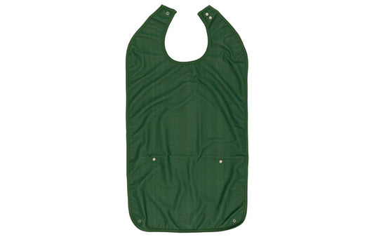 Alerta Adult Bib Standard Length Long Washable Check ALT-BIB-PS