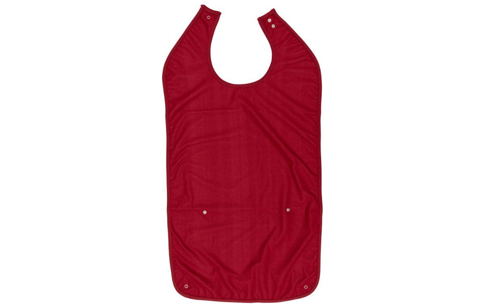 Alerta Adult Bib Standard Length Long Washable Check ALT-BIB-PS