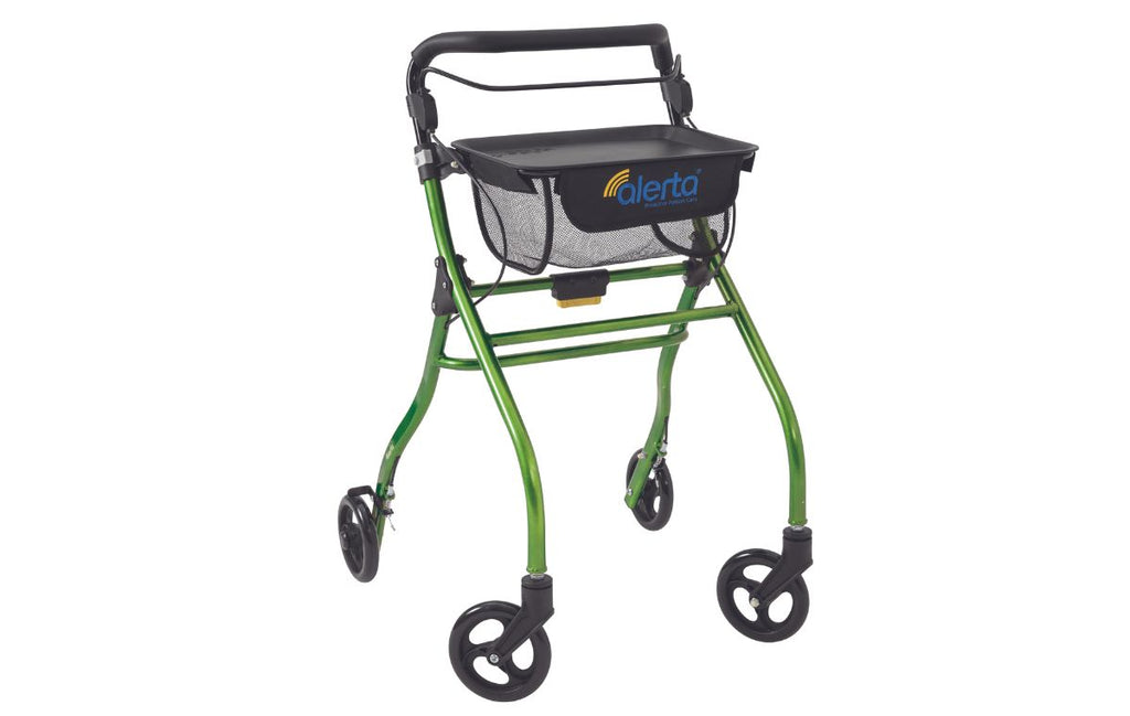 Alerta Four Wheel Aluminium Lightweight Indoor Rollator - ALT-R010