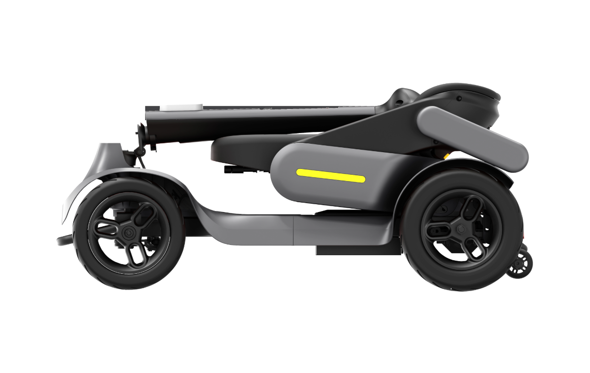 Alerta Strato Cruise Mobility Scooter Folding Transport Travel 6mph Grey or Red