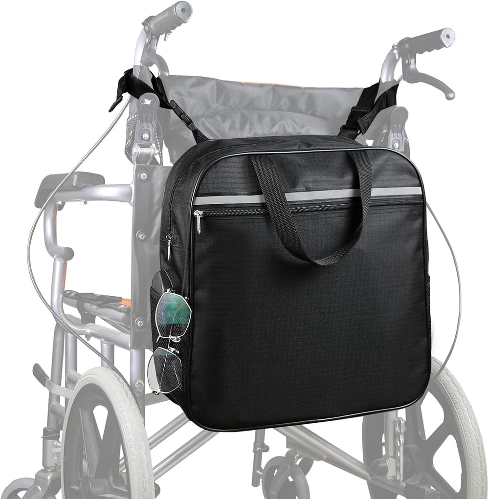 Drive Medical Backpack Wheelchair Rear Shopping Bag Adjutable slip on RT-WCBAG1