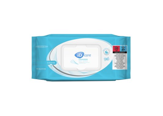 ID859006401 ID Care Serenity Care Adult Patient Large Hygiene Wet Wipes Pack of 63