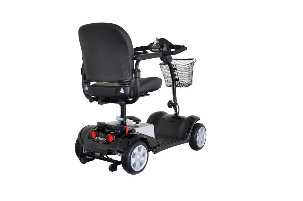 Kymco Mini Comfort Solid 4 Wheel Mobility Scooter Folds Boot Pavement 4mph