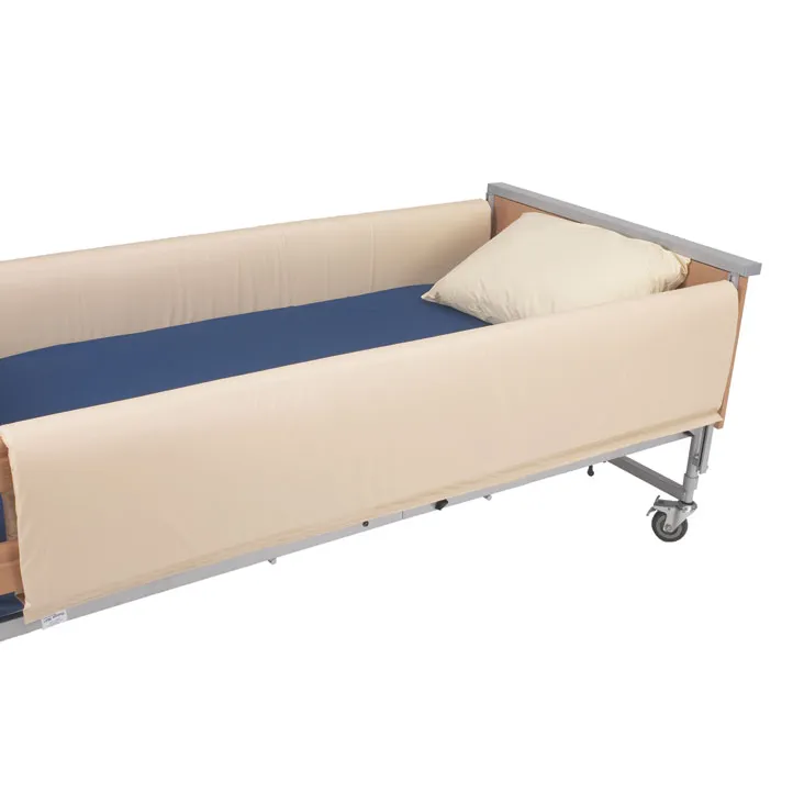 Alerta Full Length Pair of PU Waterproof Bed Rail Cot Side Bumpers Velcro Fasten ALT 114