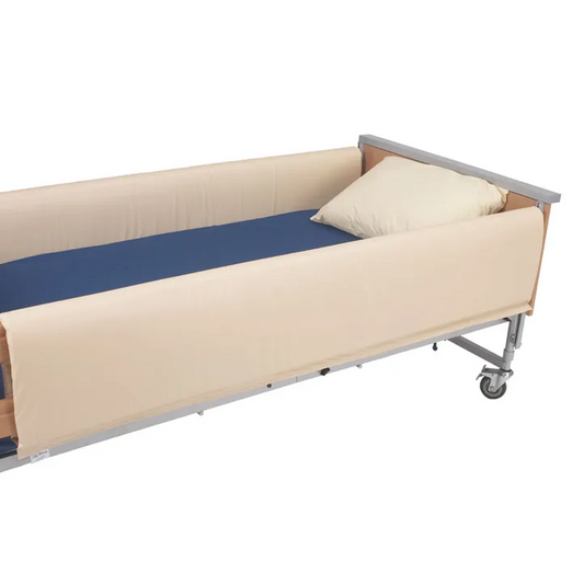 Alerta Full Length Pair of PU Waterproof Bed Rail Cot Side Bumpers Velcro Fasten ALT 114