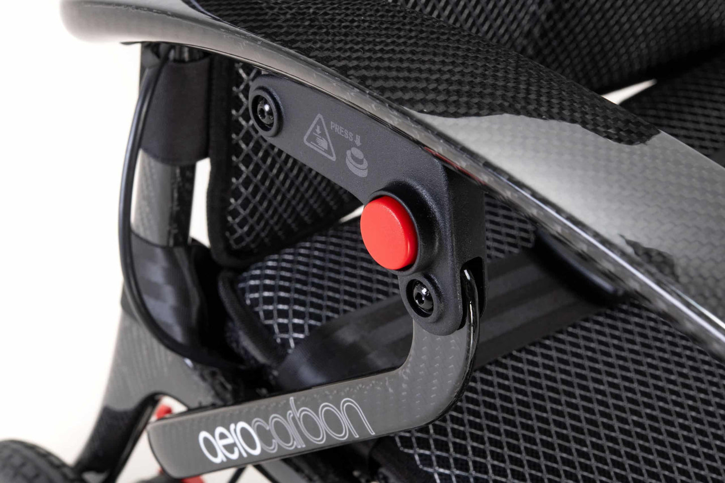 Fauteuil roulant électrique Drive Devilbiss Aerocarbon pliable, batterie, carbone super léger, contrôle auxiliaire